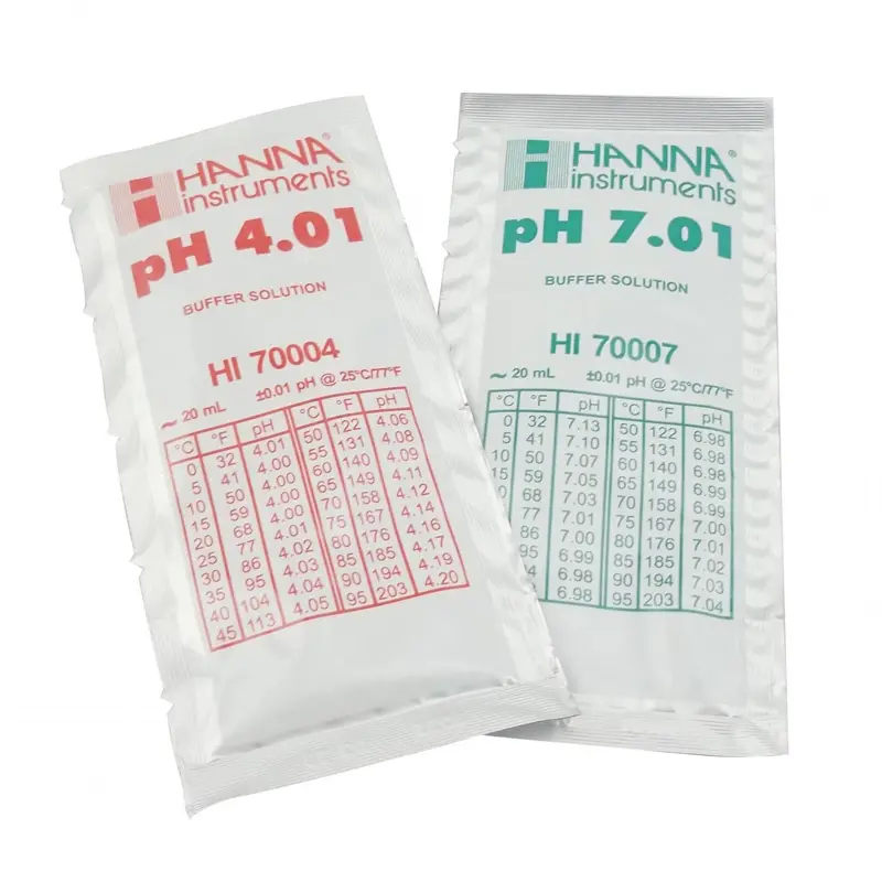 Hanna Instruments HI77400P kalibratiebufferoplossing pH 4,01/7,01